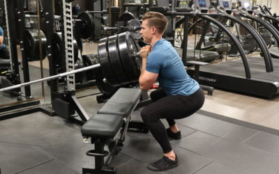 Landmine Squat: Squat Without Knee or Back Pain