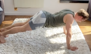 What not to do when doing push-ups #4
